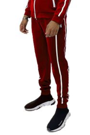 SWEAT PANT JOGGERS (Color: Navy, size: L)